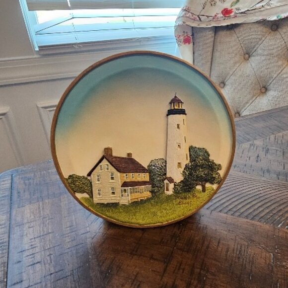 Great American Lighthouses Nightlight Lamp Light Donna Elias Series EUC - Picture 1 of 8